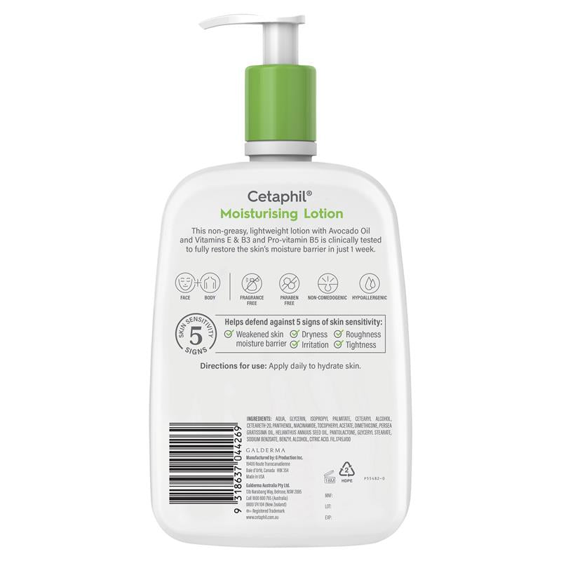 Cetaphil Moisturising Lotion 1.25L